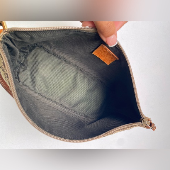 Vintage Gucci GG monogram canvas boat pochette USED CONDITION - Picture 12 of 16